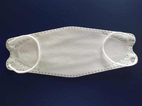 Buy cheap Flexible Nose Bar Disposable N95 Protective Mask 4 Ply Respirator Melt Blown Material from wholesalers
