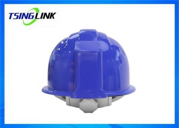 4G Intelligent Construction Worker Helmet With Wireless Camera Three Proof