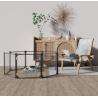 Buy cheap Removable Foldable Clear Puppy Metal Fencing For Pets Playing from wholesalers