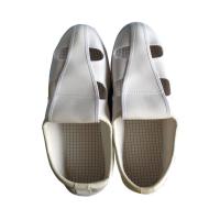 Buy cheap White Color Unisex PVC Four Hole Esd Cleanroom Shoes product