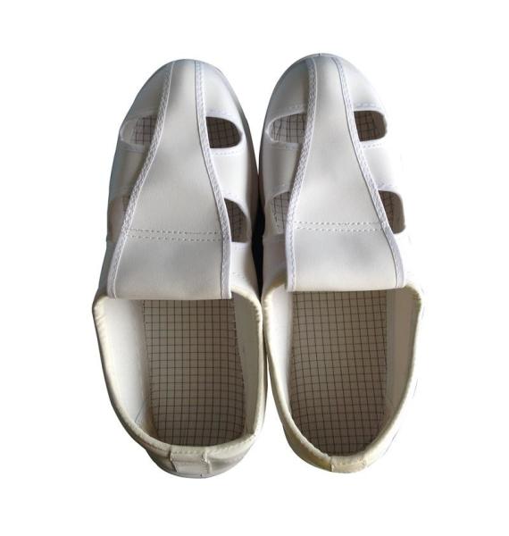 Buy cheap Cleanroom Four Hole ESD Safety Shoes For Industrial EPA Area Dust Free from wholesalers