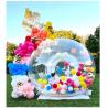 Buy cheap 3m with blower air pump kids play transparent bubble house inflatable snow globe from wholesalers