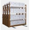 Buy cheap 3 Lines Heavy Duty Steel Shelving Racks For Goods 500kgs Loading Per Layer from wholesalers