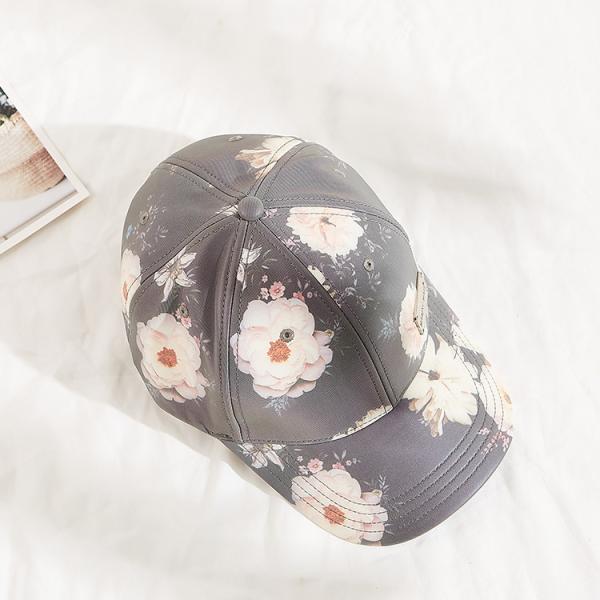 Buy cheap Snapback Women Floral Pattern Sublimation Baseball Cap from wholesalers