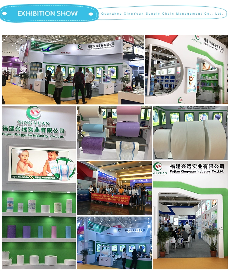 SSS Super Soft Diaper Raw Materials Hydrophilic Spunbonded Non Woven Fabric