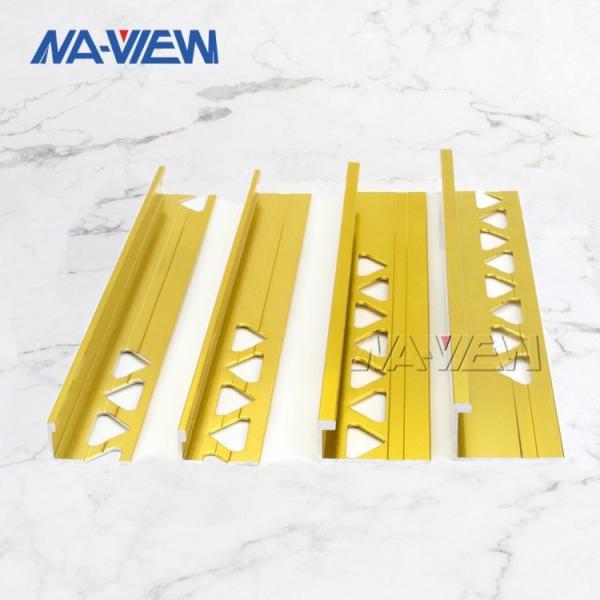 Buy cheap 2.5m Length Metal Tile Trim Champagne Oil Rubbed Bronze from wholesalers