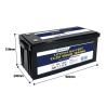 Buy cheap LiFePO4 Lithium Battery 12V300AH M8 Terminal Type 30kg 14.6V Over Voltage Protection from wholesalers