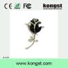 Buy cheap Kongst Creative Novelty jewel rose usb flash drive for promotional gift from wholesalers