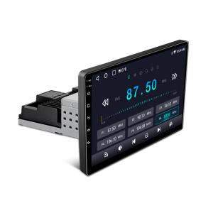 China 10 Inch 1 DIN Full Screen Touch Vehicle Display Universal Android Auto GPS Navigation on sale