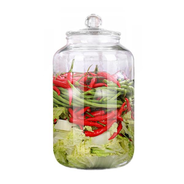 Buy cheap 2000ml Food Grade Wide Mouth Airtight Glass Jar from wholesalers