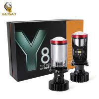Buy cheap 45W Y8 Mini Lens H4 LED Projector Spotlight Head Light Bulb For Car product