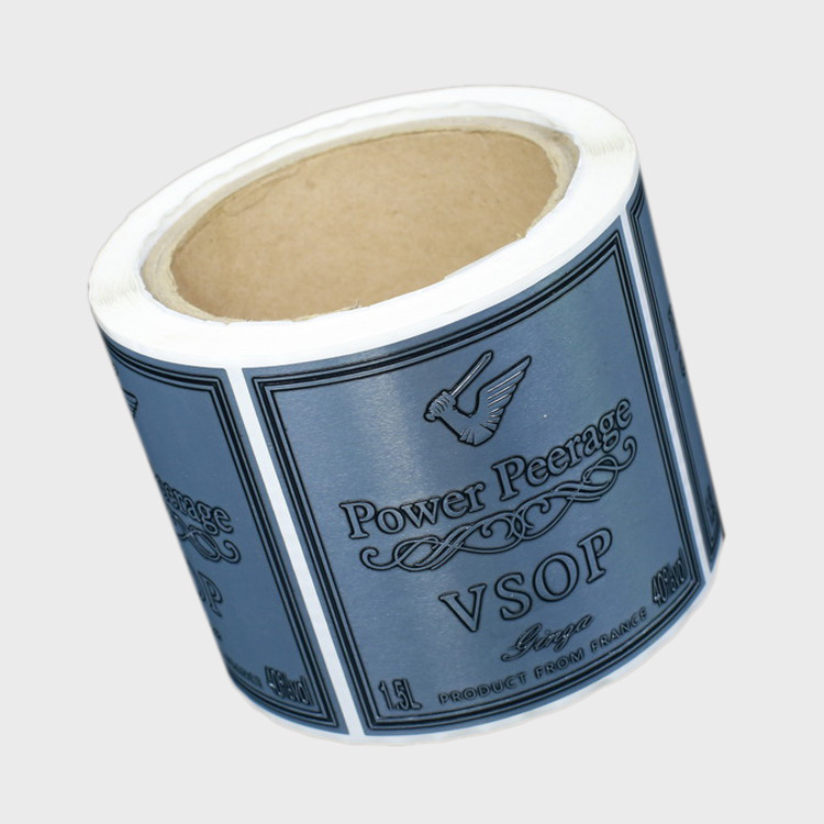 Color Custom Adhesive Labels Printed Wine Bottle Labels ODM OEM