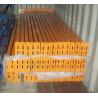 Buy cheap Adjustable Teardrop Pallet Rack Beams Steel Warehouse Shelves Corrosion Protection from wholesalers