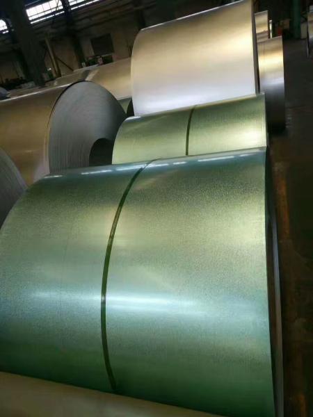 Buy cheap 55% aluminum single green anti-fingerprint galvalume steel coil from China factory from wholesalers