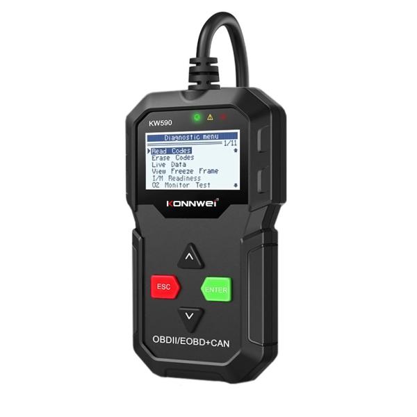 Buy cheap 2.4 Inch OBDII Car Diagnostic Scanner KONNWEI KW590 from wholesalers
