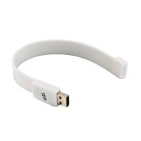 Buy cheap Silica Gel Wristband Jump Drives , Micro Usb Wristband With Long Service Life product