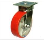 4" Nylon Dumpster Casters Wheel Without Center Axle