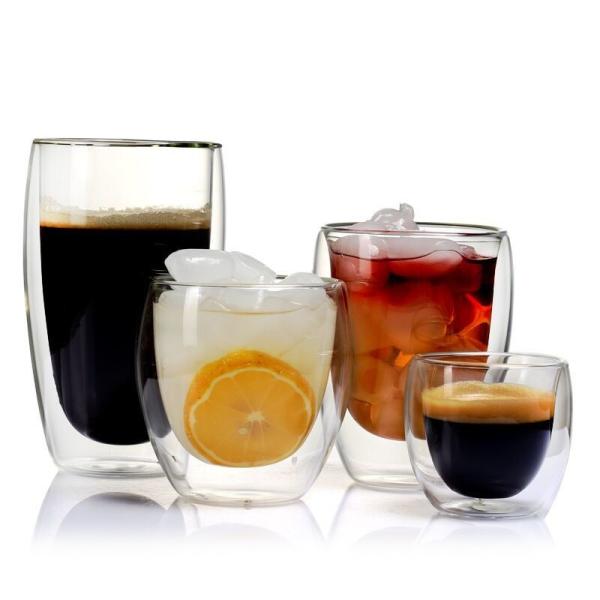 Buy cheap SGS FDA Insulated Thermal 450ml Double Wall Coffee Cups from wholesalers