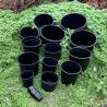 Buy cheap Durable Hard Plastic 3 Gallon Black Flower Plant Pots Big Nursery Pots Of PP / HDPE from wholesalers