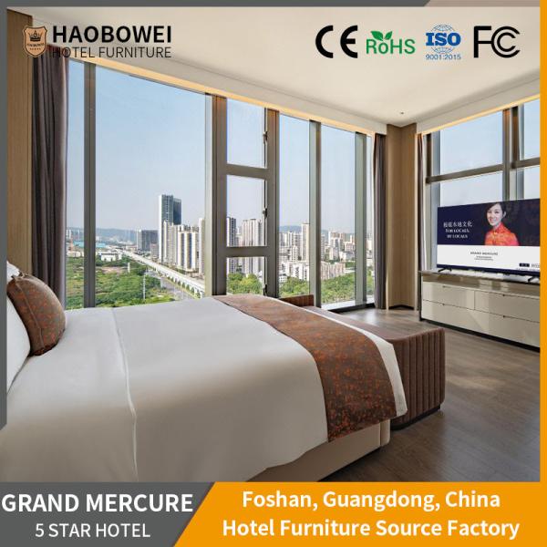 Buy cheap Moderate Soft Package Five Star Luxury King Size Bedroom Set For Business Hotel Furniture from wholesalers