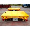 Buy cheap Flat Bed Material Transfer Trolley , Foundry Plant Battery Transfer Cart Small Table from wholesalers