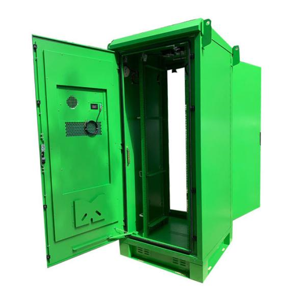 Buy cheap 19" Rack Waterproof Outdoor Communications Cabinet from wholesalers