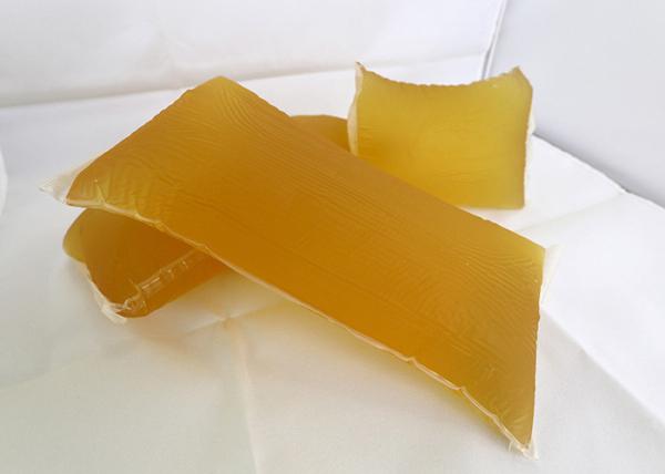 Buy cheap Courier Labels Hot Melt PSA Adhesive Good Bonding Yellow Transparent Color from wholesalers