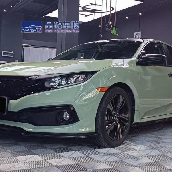 3M Vvivid Crystal Khaki Green Car Body Film Car Wrapping Roll Air Release Wrap