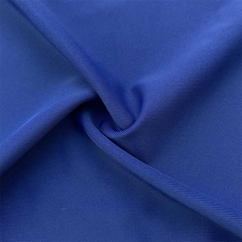 Apparel Vest Polyester Spandex Textured Jersey Fabric With Color Fastness 3.5-4 Grade