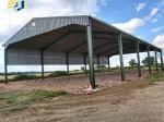 Prefabricated Large Span Portal Frames , Hot Rolled Structural Steel Buildings