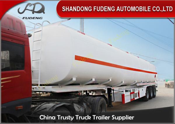 Buy cheap 36000 L double tire fuel tank truck trailer for sale BPW brand axle from wholesalers
