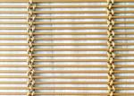 Golded Color 316l Stainless Steel Architectural Mesh Decorative Paint Metal