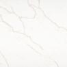 Buy cheap Eased Edge White Quartz Kitchen Countertops 126''X63'' Quartz Worktops from wholesalers