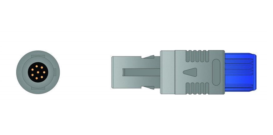 Buy cheap Compatible Utas Apollo Animal SpO2 Test For N1/N2/N3/N4/N5/N 8Pin For Veterinary 3.0M from wholesalers
