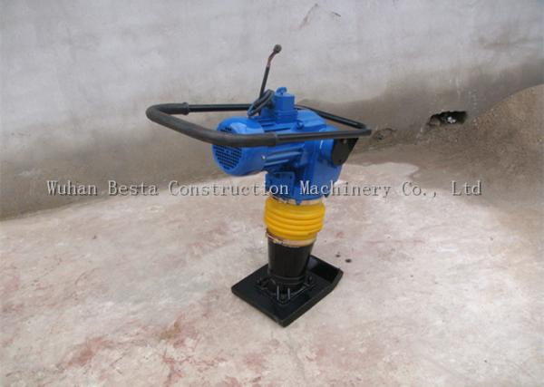 Buy cheap 100% Copper Coil Electric Rammer Jumping Jack Machine Upright Compactor 75KG 16kn from wholesalers