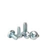 Buy cheap Black Blue Zinc Plated Cross Recessed Pan Head Screws DIN7500 M3 M4 10-12mm Length Steel from wholesalers