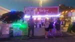Restaurant / Hotel Night Mobile Bar Counter Commercial Portable With Wheel