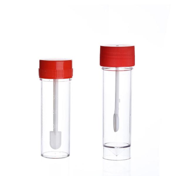 Buy cheap 5ml 20ml 30ml 50ml 150ml Stool Specimen Collection Containers Cup With Spoon from wholesalers
