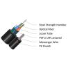Buy cheap GYTC8S Outdoor Armoured Aerial Optical Fiber Cable 48 Core Single Mode from wholesalers