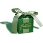 Wedding Desktop Cardboard Gift Packaging Boxes For Chocolate 6x6x6cm
