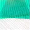 Buy cheap High Strength Polycarbonate Hollow Sheet 10mm Clear Plastic Roof Panels For Greenhouse from wholesalers