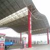 Buy cheap Petrol station Outdoor waterproof customized design gas station canopy from wholesalers