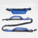 Pet Reflective Hands Free Leash With Waist Bag And Telescopic Adjustment Dog