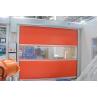 Buy cheap Warehouse Fast Acting PVC Door High Speed Roll Up Door With High frequency Motor from wholesalers