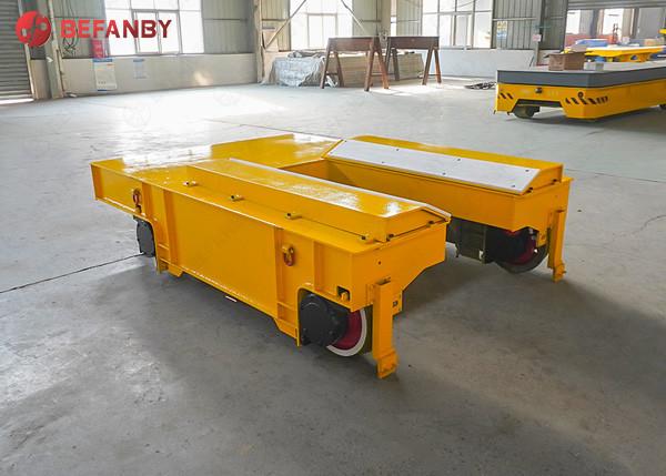 Buy cheap Handle Operation Low Voltage Rail Transport Cart For Industrial Field from wholesalers