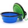 Buy cheap Collapsible Solid Travel Dog Feeding Supplies Foldable Pet Accessories Carabiner from wholesalers