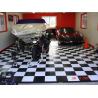 Buy cheap Impact Resistant Garagetrac Flooring 18mm Diamond Tread Garage Tiles from wholesalers
