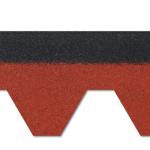 Outdoor Heat Resistance Desert Tan Color Asphalt Shingles for Villa Roofing in