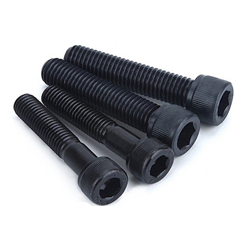 ISO9001 Certified Stainless Steel Bolt Black Oxide DIN 912 12.9 Hex Allen Key Bolt