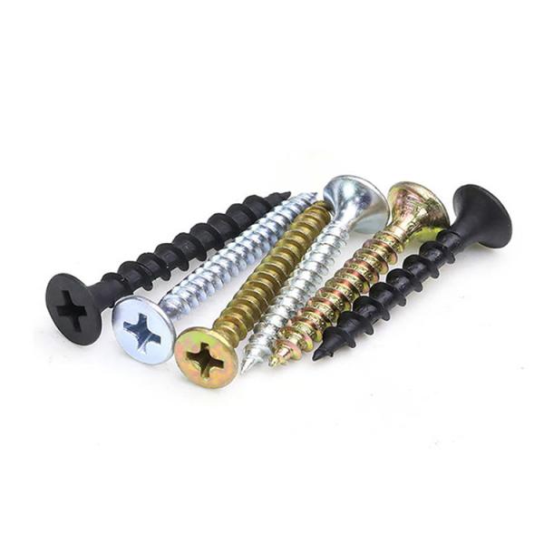 Buy cheap Black Fine Thread Drywall Screws Bugle Head Black Gypsum Board Screw from wholesalers